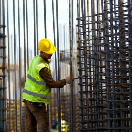 Architectural construction project