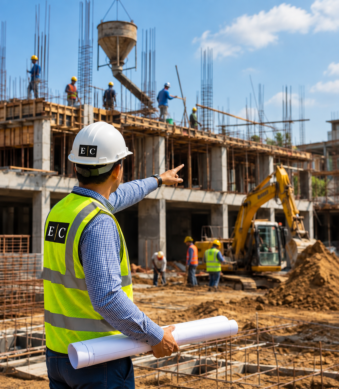 Edwin Construction building project